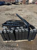 New AGT 48in Standard Fork Set for Skidloader