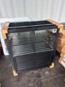 (8) New Dutchland Co Black 24in x 27in Shed/Steel Building Windows Model 85062