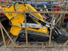 New AGT Co Mini Stand-On Skidloader Model MX-CRT23