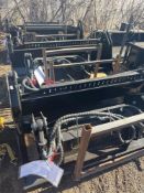 New GiYi Co 39in Mini Stand-On Skidloader 4/1 Bucket Model GY-XKH39