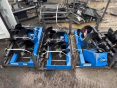 New GiYi Co Hydraulic Skidloader Auger Set w/ 8,12,16in Bits