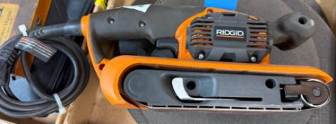 RIDGID Handheld Belt Sander