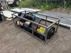 New Mower King/Agt Co 70in Hydraulic Skidloader Flail Mower Attachment Model SSEFGC175