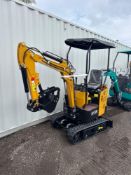 New CFG Industrial Co Mini Excavator Model H13R