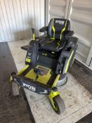 NEW Ryobi 80v Electric Zero Turn Mower w/Charger Model Z30LI