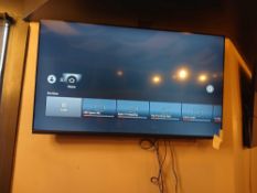 Insignia 55" Flat Screen TV with Wall Mount. No Remote