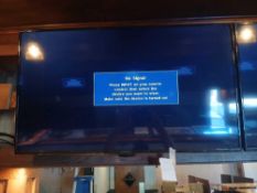 Insignia 42" Flat Screen TV with Wal Mount. No Remote