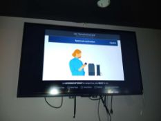 42" Insignia Flat Screen TV with Wall Mount. No Remote