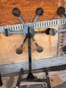 New MMS Co 60in Steel Pedal Type Target w/ Stand