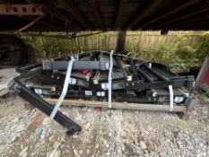 NEW GiYi Co. Mini Skid Steer Side Shift Fork
