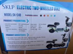 New SKLP Co Electric 2-Wheeled Scooter Model SK-E48