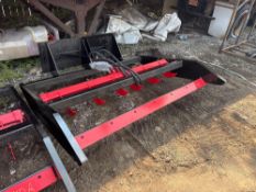 New GiYi Co 72in Hydraulic Skidloader Flat Ripper Attachment Model FR70