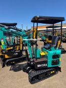 New CFG Industrial Co Mini Excavator Model MH13RX