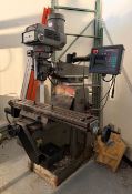Argo Milling Machine Model 4VS, s/n 7233, Mfg. 1999 with Proto Trak Edge Readout