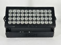 SGM P-5 WASH WP IP65 BLK LED FLOOD