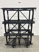 XSF TRUSS BOX 20in X 20in SPIG BLK 4ft