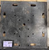 TRUSS BASE - STEEL 36inSQ 112LB [12+20]