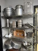 LOT - Stock Pots, Inserts, Collanders