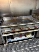 4' Griddle with Base