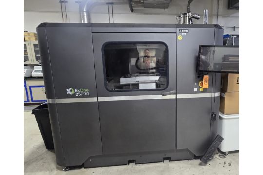 2021 EX ONE 25 PRO 3D PRINTER (Z # 34906) WITH EX ONE DEPOWDERING ...