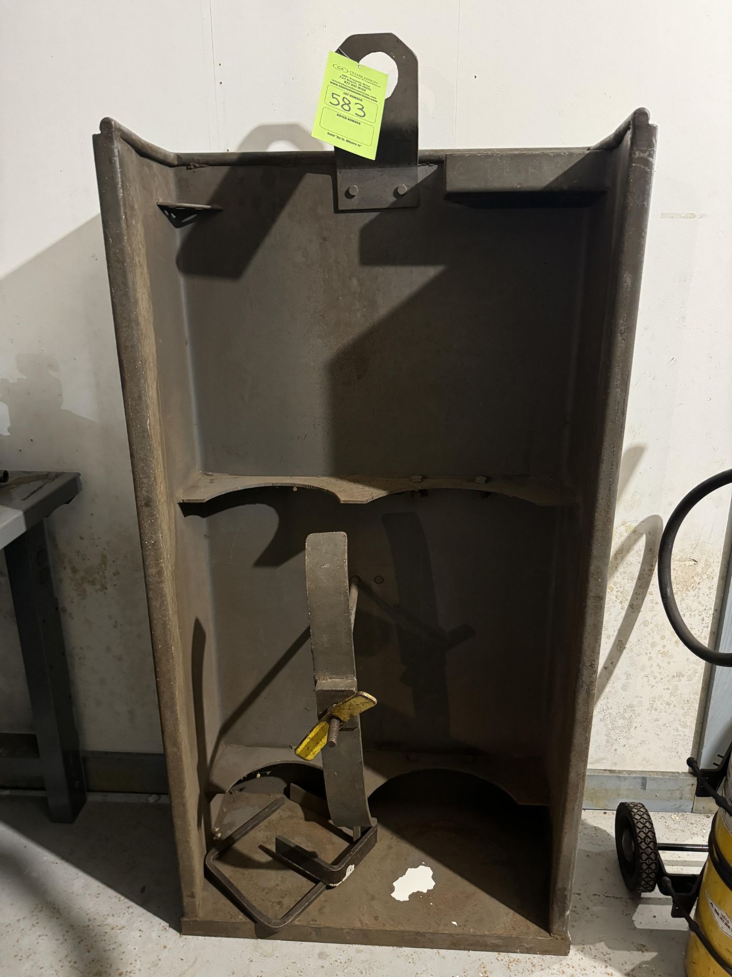TANK HOLDING CABINET (MAIN BLDG RM 4)