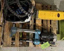 PALLET WITH SUGINO CORP NEWTRIC SELFEEDER DRILL TYPE: SN4U; DRYROD II ELECTRODE STABILIZING OVEN;