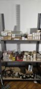 CONTENTS OF RACK: MISC SIEMENS ALLEN BRADLEY SQUARE D HONEYWELL COMPONENTS; BELIMO LMB24-3-T