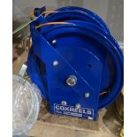 (2) COX REELS SD50 CABLE REEL WITH CABLE; (1) EXTENSION CORD REEL (ROOM 3)