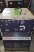 HOBART MEGA-ARC-300 DC WELDER; 60 HZ/3 PH (BLDG 2 CAGE)