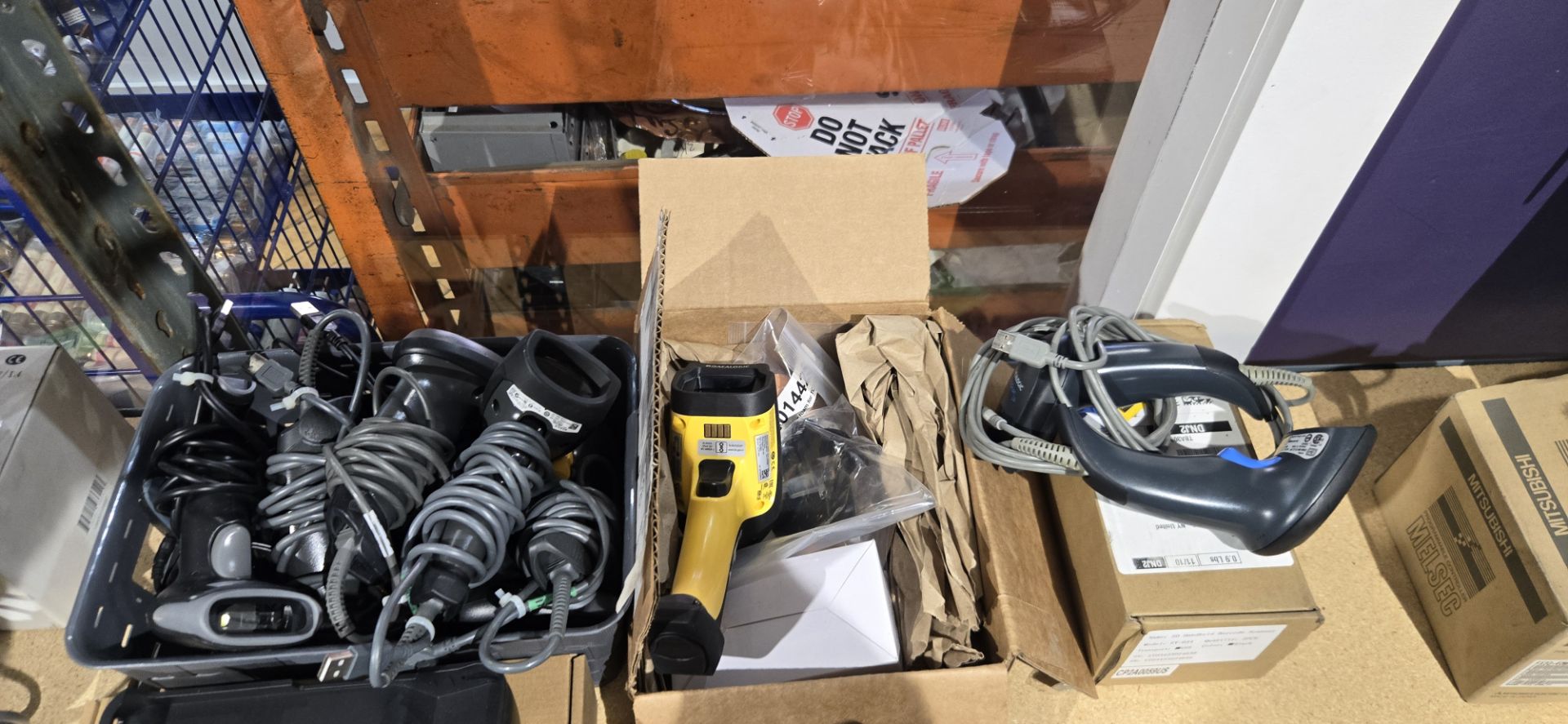 LOT OF MISC HONEYWELL FORKLIFT SCALE READOUTS AND VARIOUS BARCODE SCANNERS (BLDG 1 RM 4A) - Image 2 of 9