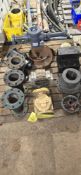 PALLET WITH MISC INCLUDING: AMOT MODEL # B THERMOSTATIC VALVE; CRANE DUO-CHEK II SIZE 6 VALVE;
