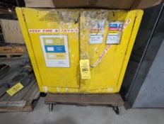JUSTRITE FLAMMABLE CABINET MODEL # 25995