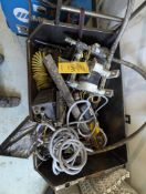 HOPPER WITH PUMPS AND PUMP MOTORS