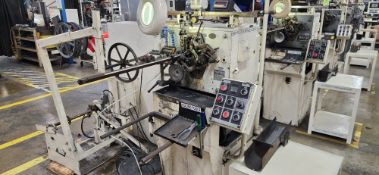 WAFIOS SPRING COILING MACHINE TYPE: FSI-IL; ACCRA-WIRE ACCRA-BOTIC DEREELER ASSET # 3463/4231