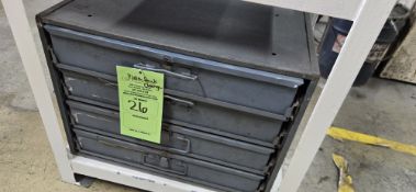 MACHINIST CABINET WITH SPRING PLATE QUICK CHANGE TOOLING