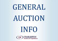 Timed online only auction. Lots will begin closing on Wednesday, September 9th at 10 AM EST.