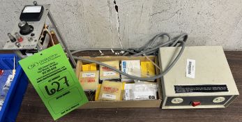 SONY MPI-1000 AC POWER ISOLATOR; MICROSCOPE LENSES; VISHAY INSTRUMENTS 2110 POWER SUPPLY