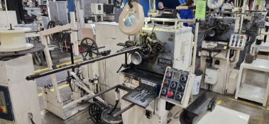 WAFIOS SPRING COILING MACHINE TYPE: FSI-IL; ACCRA-WIRE ACCRA-BOTIC DEREELER; SIMPLEX RAPID