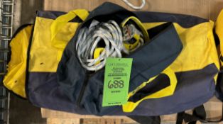 3M DBI-SALA ROLLGLISS R550 50' RESCUE AND DESCENT DEVICE COMPLETE KIT MODEL # 3327050; INCLUDES 3M