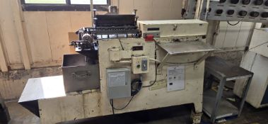 COLDWATER MACHINE COMPANY JOINER MODEL # 8493 (RUNS BUT NEEDS WORK)