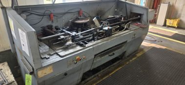 SIMPLEX RAPID AUTOMATIC JOINING MACHINE FOR GARTER SPRINGS MODEL # SP/5-SIN; ASSET # 3663; LEFT HAND