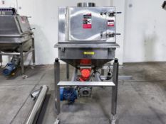 All Fill Powder Hopper with Auger Screw Elevator