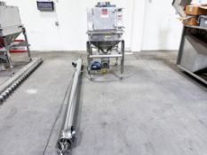 All Fill Powder Hopper with Auger Screw Elevator