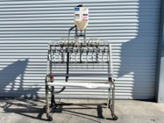 12 Head Gravity Fed Liquid Filler