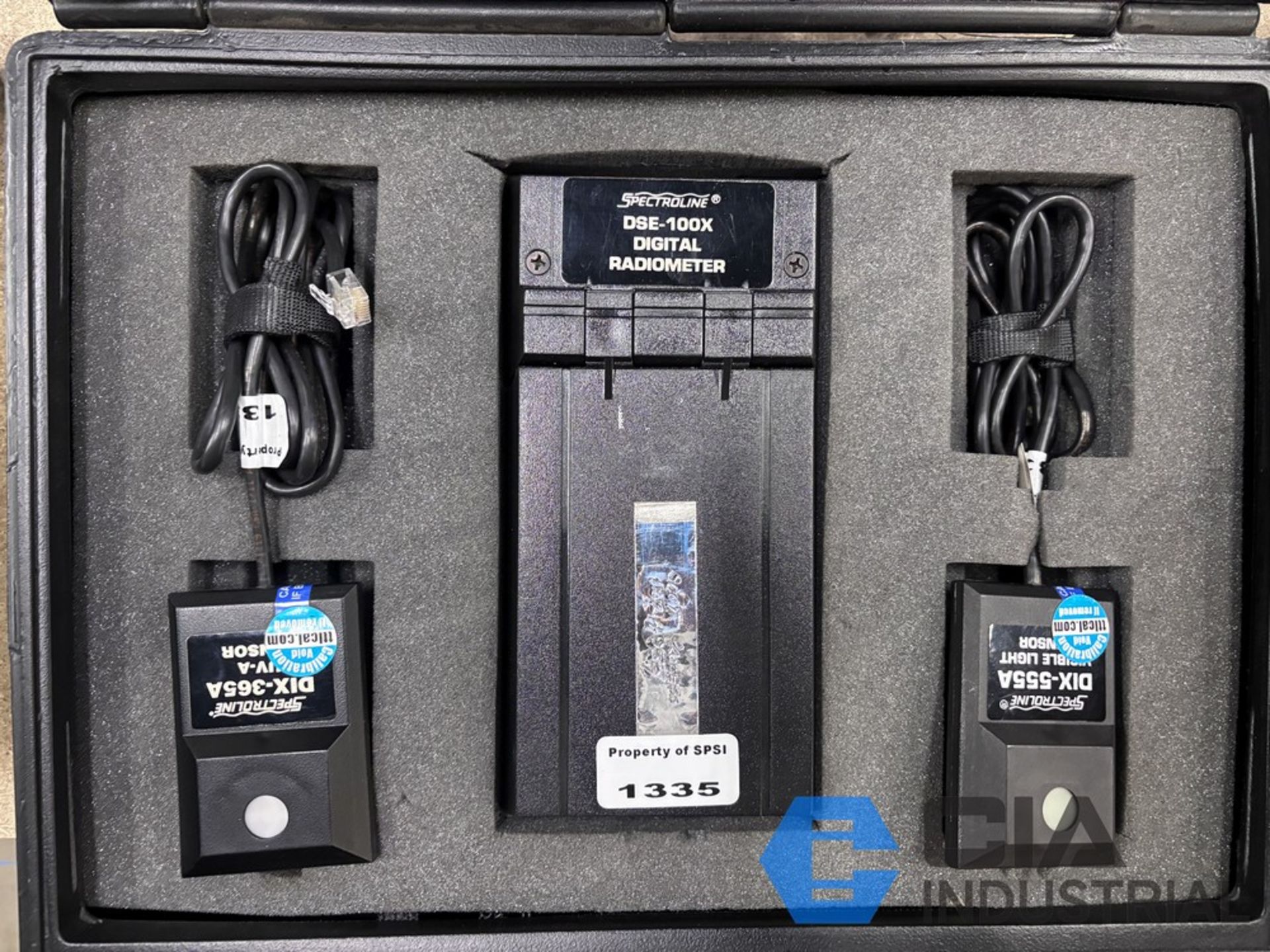 SPECTROLINE MODEL DSE-100X DIGITAL RADIOMETER / PHOTOMETER; S/N 1224955 ...