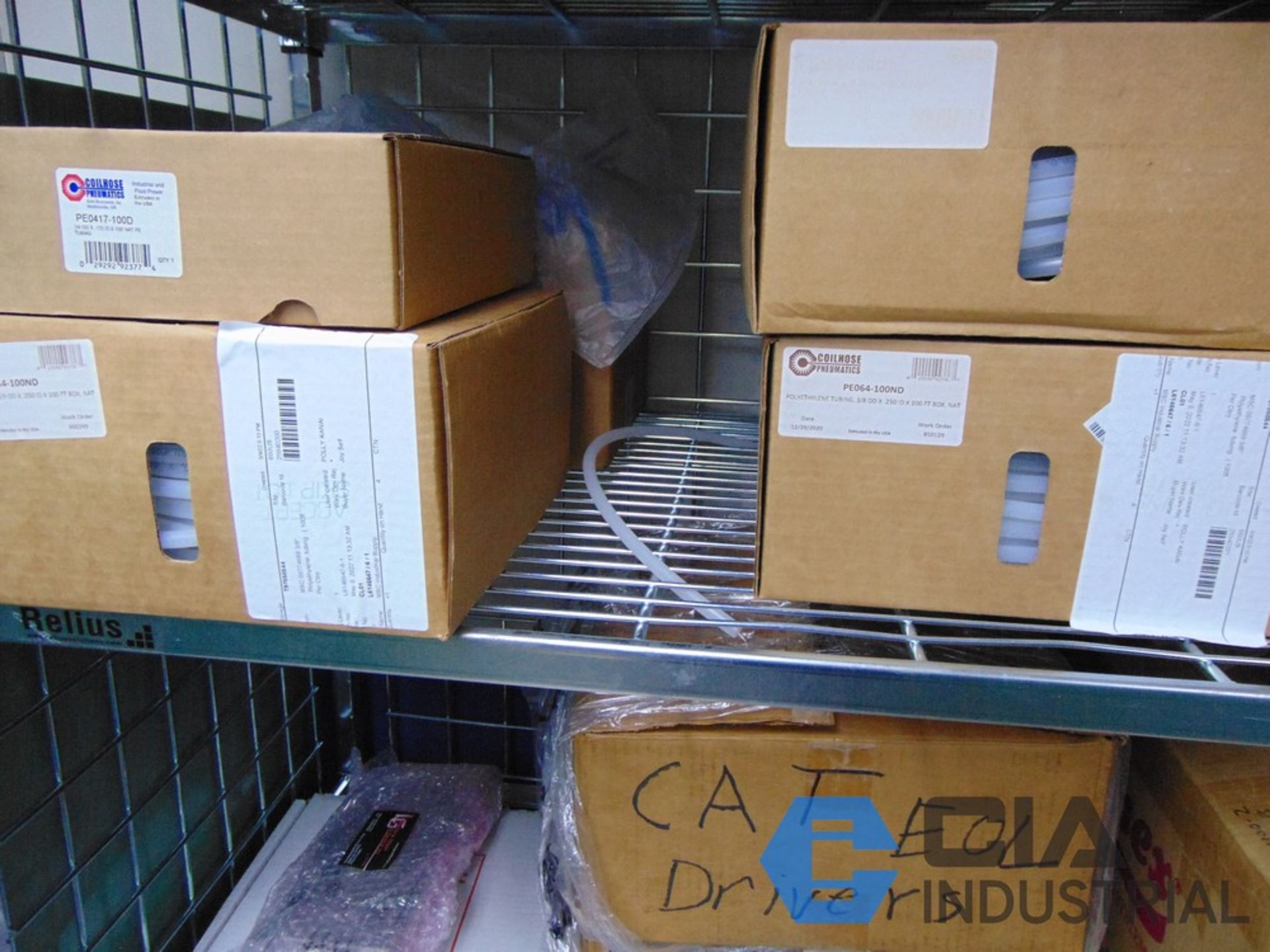 Relius Solutions Racking RELIUS ROLLING RACK, TO INCLUDE AIR LINE, EATON VALVE, DRIVERS, CUTOFF ...