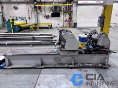 TAK-PME DUAL 22" 4-JAW PIPE MACHINE, PIPE DIAMETER RANGE 2-1/2" TO 14" AND FROM 24" TO 120" IN