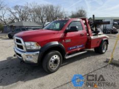 2017 DODGE RAM 4500HD TURBO DIESEL WRECKER AUTO LOADER TOW TRUCK; VIN #3C7WRLAL6HG674996, 293,900