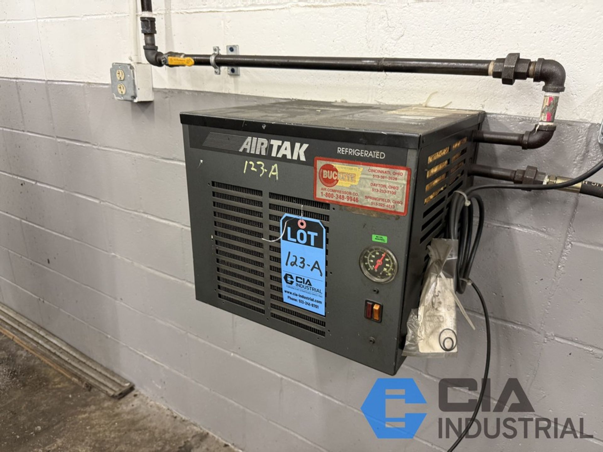 AIR-TAK MODEL 8D-20-A AIR DRYER
