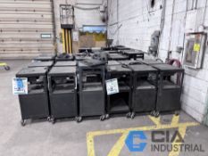 (LOT) (12) LUXOR MULTI MEDIA CARTS